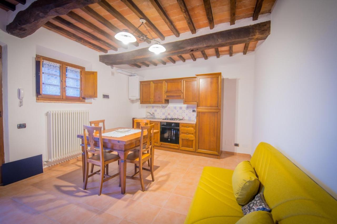 Ulivo-Chianti Charming Flat With Private Parking! Apartment Asciano Ngoại thất bức ảnh