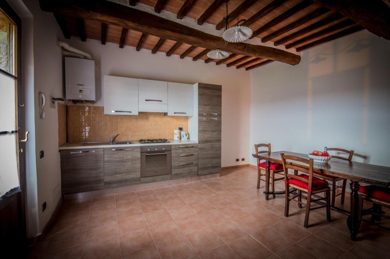 Ulivo-Chianti Charming Flat With Private Parking! Apartment Asciano Ngoại thất bức ảnh