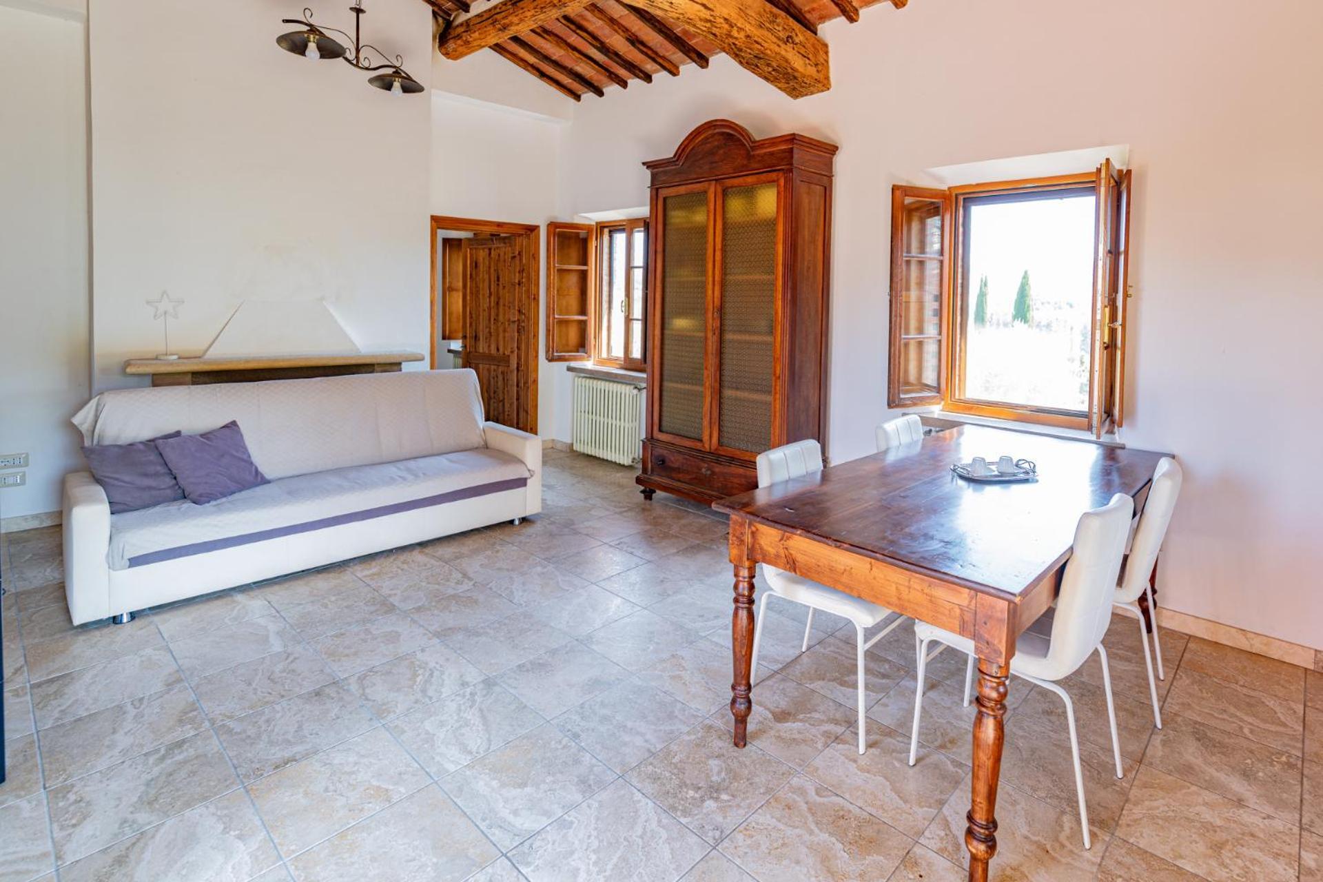 Ulivo-Chianti Charming Flat With Private Parking! Apartment Asciano Ngoại thất bức ảnh