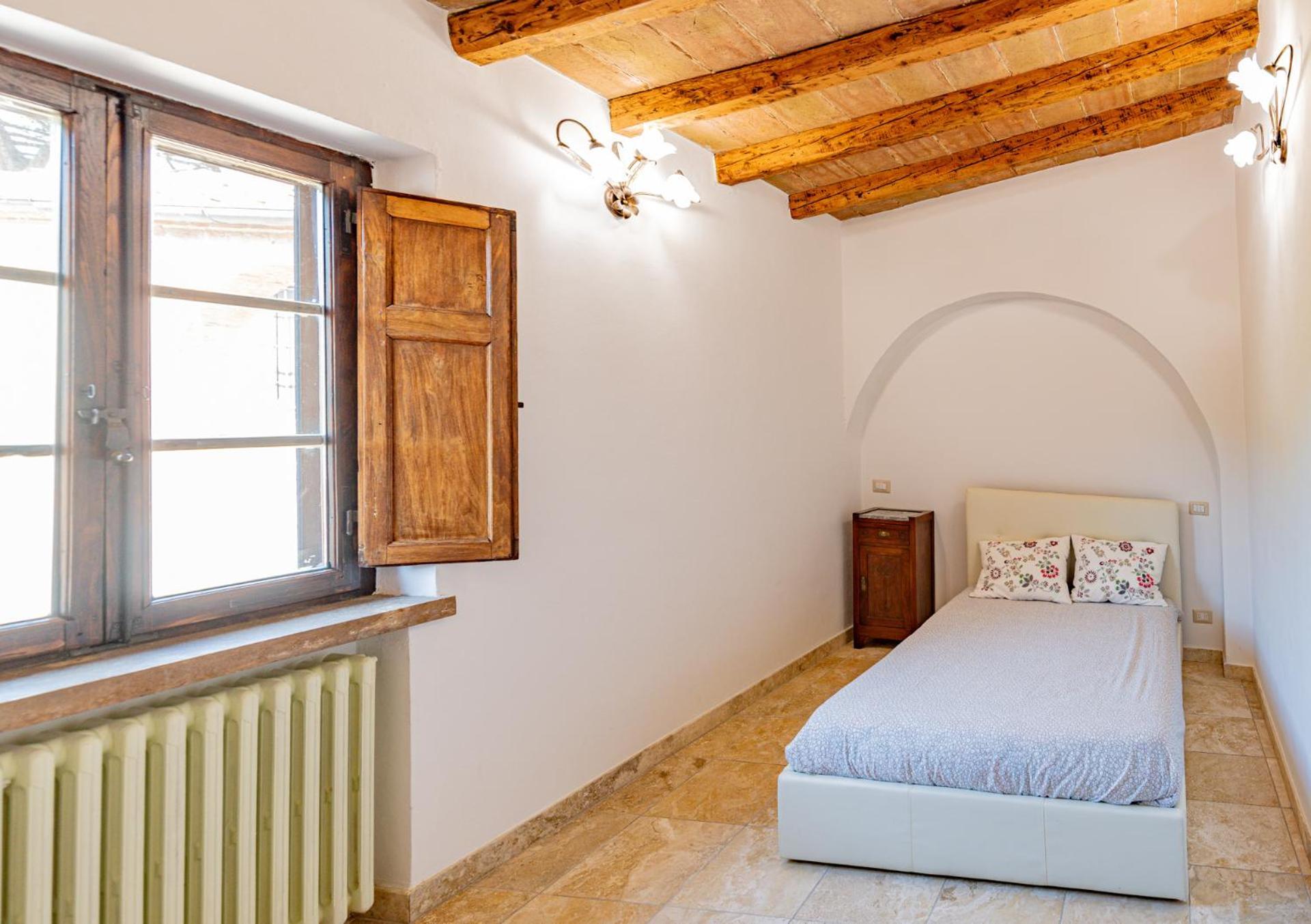 Ulivo-Chianti Charming Flat With Private Parking! Apartment Asciano Ngoại thất bức ảnh
